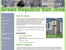 Tablet Screenshot of greenrepublicsj.com